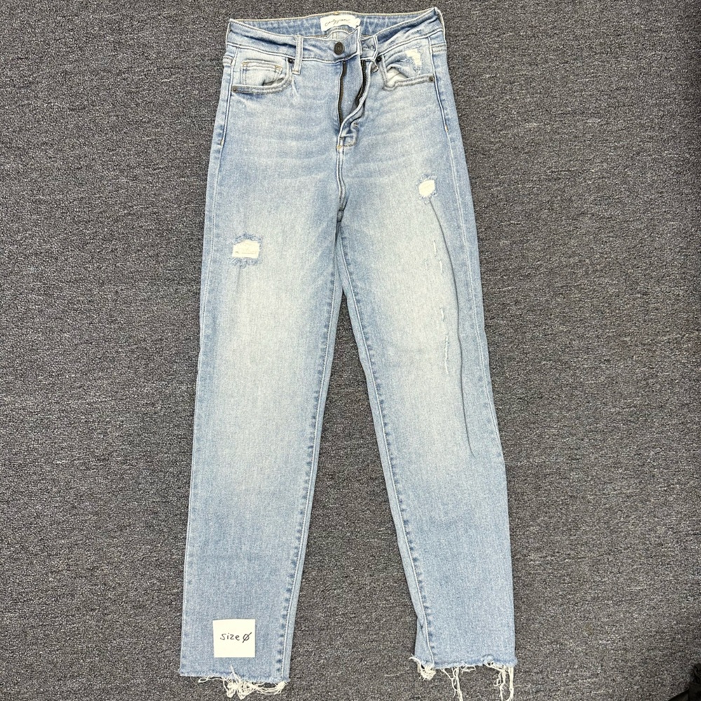 Carly Jean Skinny Distressed Jeans